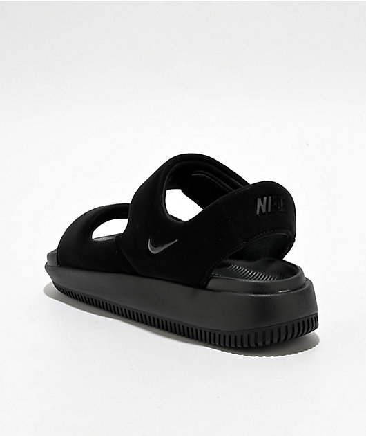 Nike Calm Black Sandals Zumiez