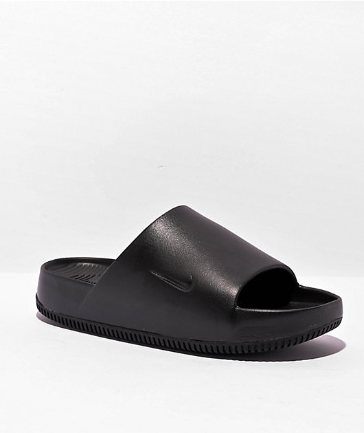 Nike Calm Black Slide Sandals