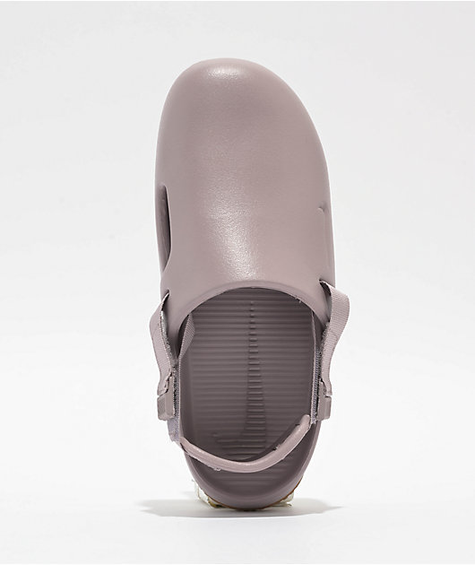 Nike Calm Light Violet Ore & Gum Mule Sandals | Zumiez
