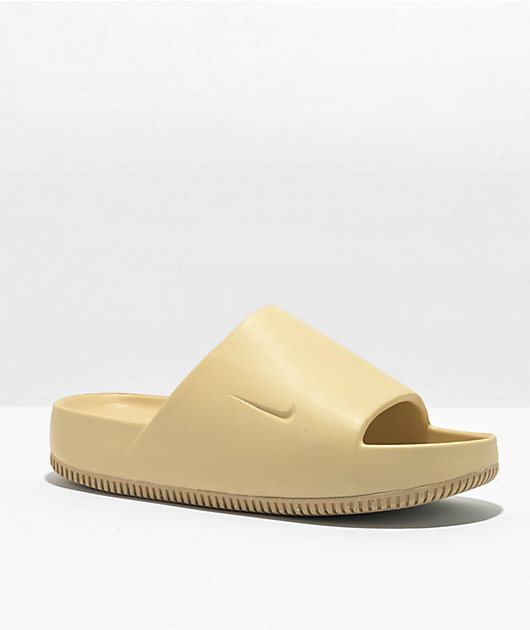 Are these BETTER than Yeezy slides? Nike Calm Slides SESAME