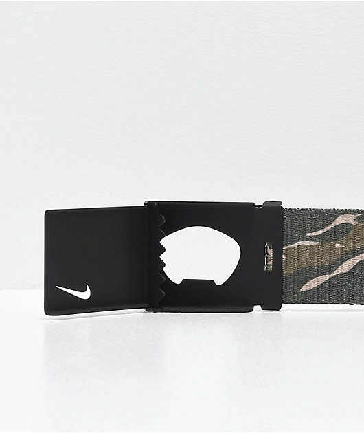 nike camo belt