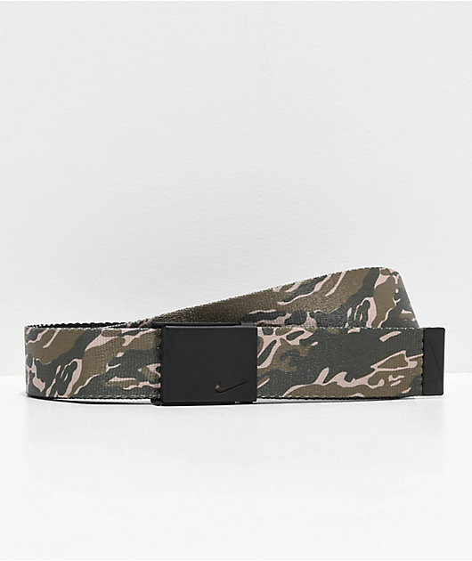 nike camo belt