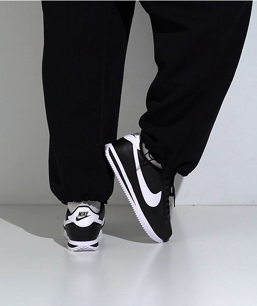 国内配送 NIKE CORTEZ BLACK/WHITE Nike Cortez Damen Black White Sneaker Beilaufig - 38 EU | eBay
