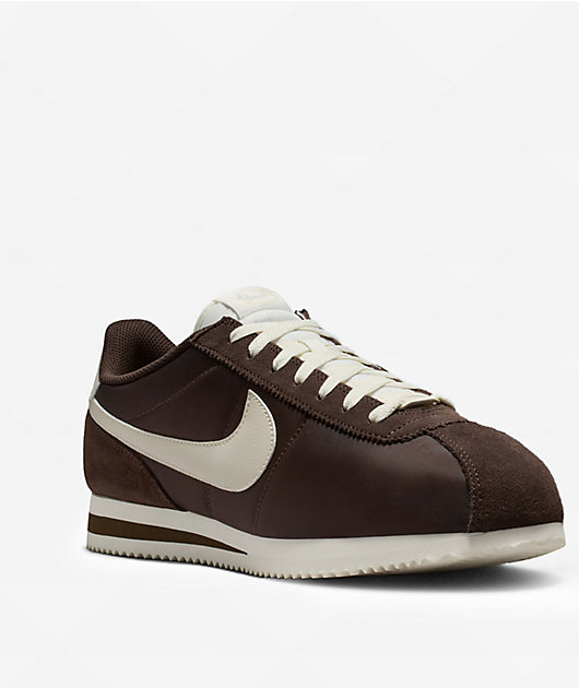 靴 nike cortez brown 26.5 Nike Cortez Brogue Brown, Khaki, & Sail Shoes | Zumiez