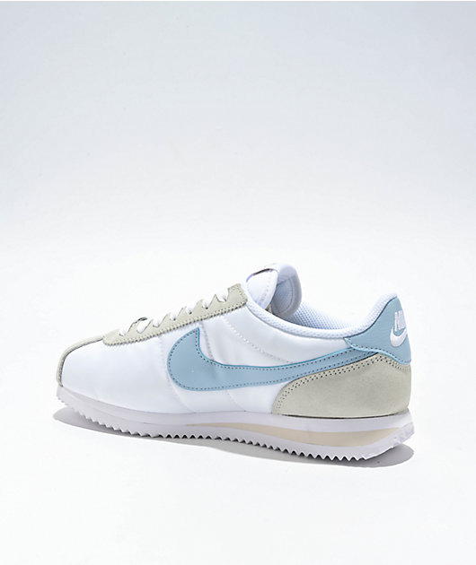 Nike cortez light blue top