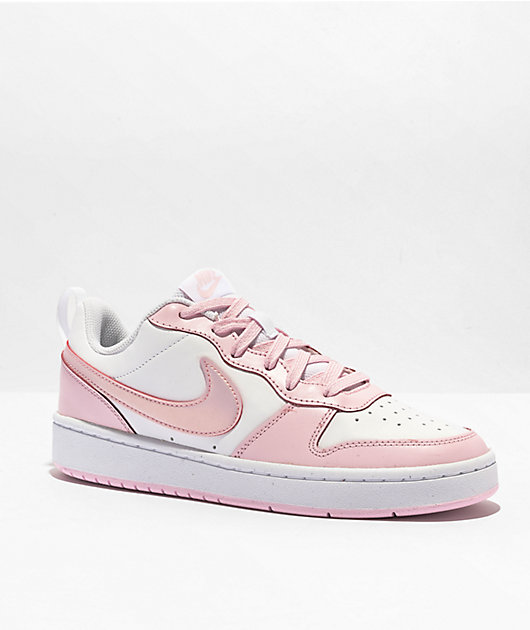 Nike Court Borough Low SE White Pink Shoes