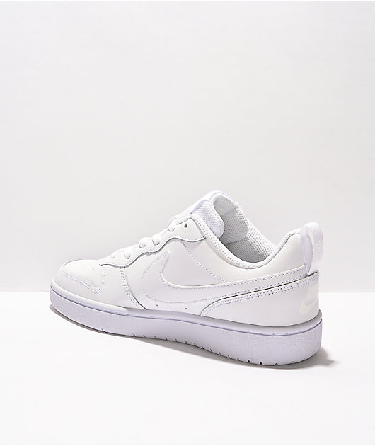 Nike Court Borough Low 2 zapatos blancos para niños