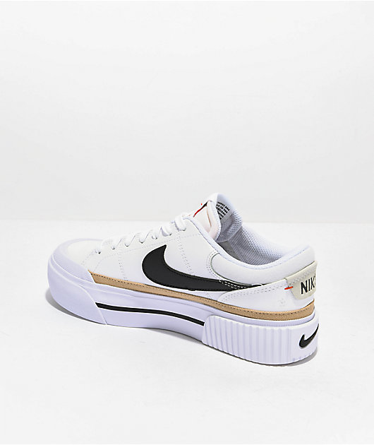 Nike Court Legacy Lift Sneakers in Natural