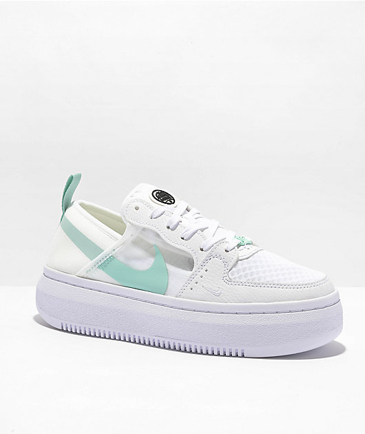 nike court vision alta white