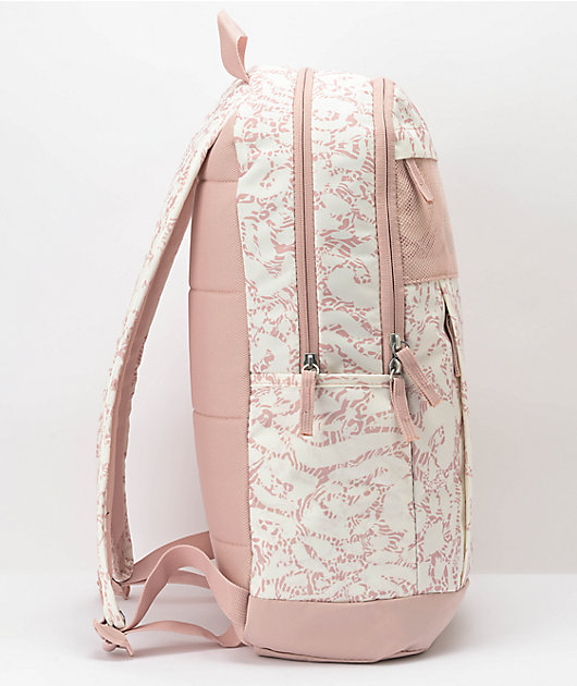 Nike Graphic Elemental Backpack in Smoke Grey Pink