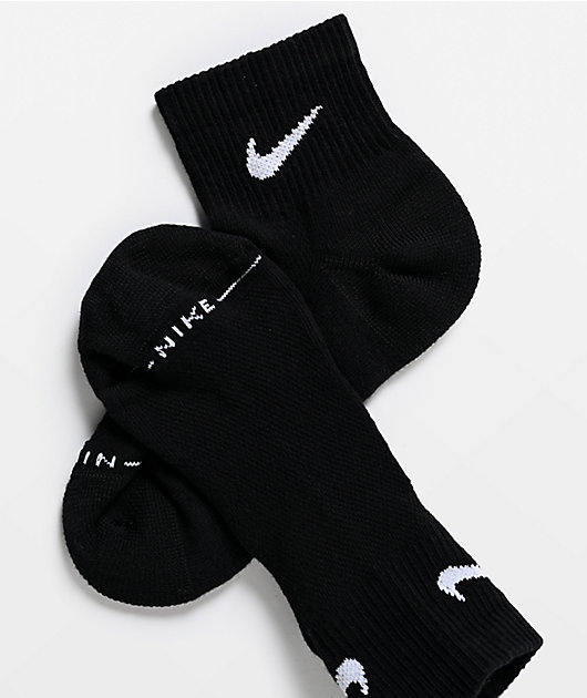 Nike Everyday Elevated Black 6 Pack Ankle Socks