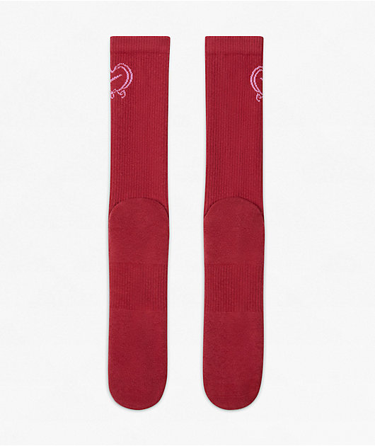 Nike Everyday VDay Red Crew Socks