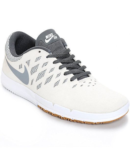 Nike Free SB zapatos de colores Vela y gris fresco | Zumiez