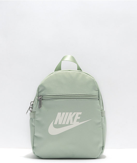 difícil Araña Conquistador Nike Futura Seafoam Mini Backpack