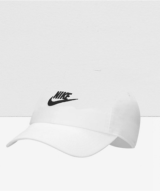 Nike Futura White Wash Strapback Hat