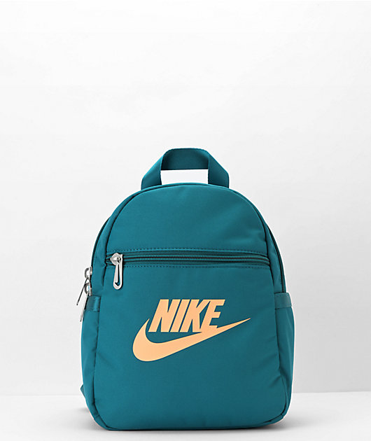 Marina Pensativo medida Nike Futura mini mochila azul