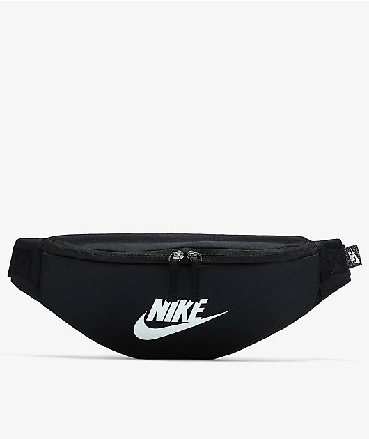 Nike fanny pack black and gold deals