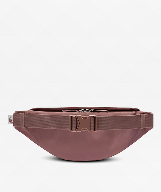 Nike Heritage 3 Liter Mauve Fanny Pack Zumiez