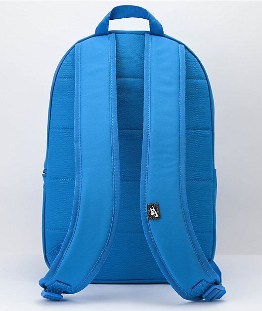 Blue and 2025 orange nike backpack