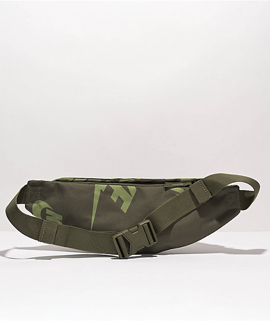 Nike NSW Heritage Zip Hip Waist Bag Bum Bag Fanny Unisex Olive Green  CJ8679-222