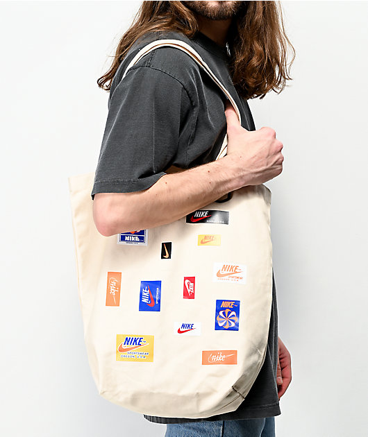 Nike Heritage Natural Safety Orange Tote Bag 56 OFF