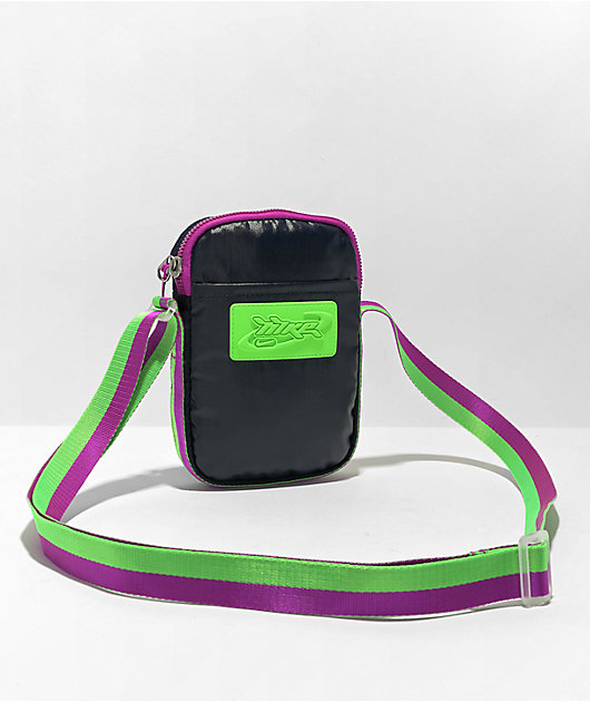 Nike Heritage S Obsidian Green Crossbody Bag