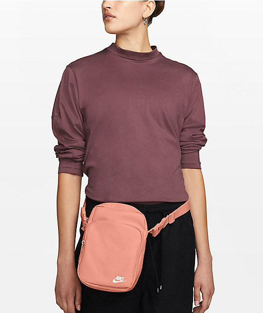 Nike Heritage Sail Pink Crossbody Bag