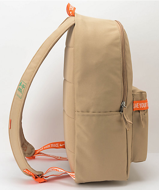Tan nike backpack on sale