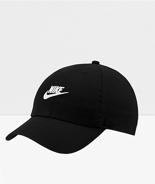 Black on black nike hat clearance