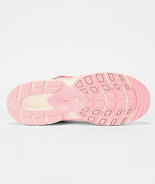 Nike Kid's V5 RNR Summit White, Pink Foam & Playful Crimson Shoes