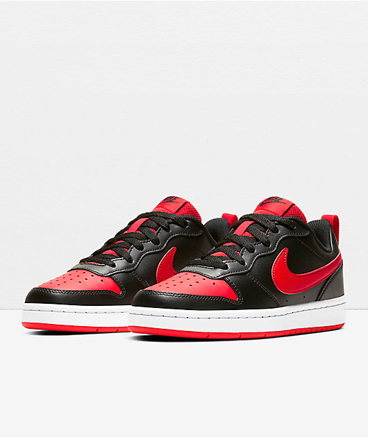 nike red black sneakers