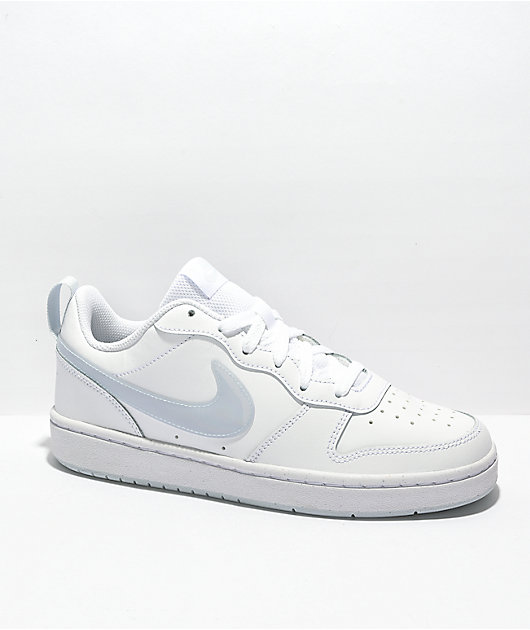 Nike Big Kids Court Borough Low factory 2 Shoes Sneakers Size 6Y Boys White Aura