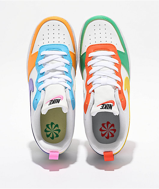 Nike Kids Court Borough Low Recraft Multicolor Shoes