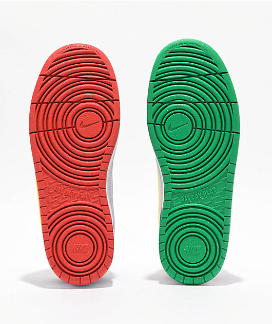 nike shoes colorful sole