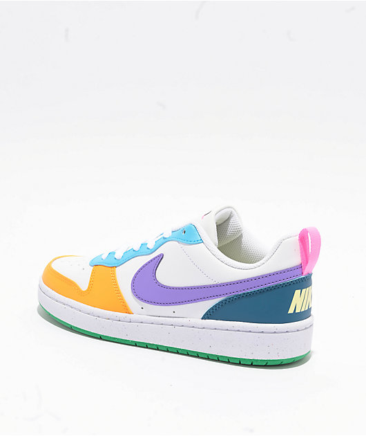 Nike Kids Court Borough Low Recraft Multicolor Shoes