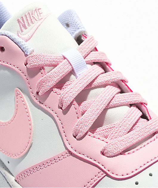 Nike pink white shoes on sale