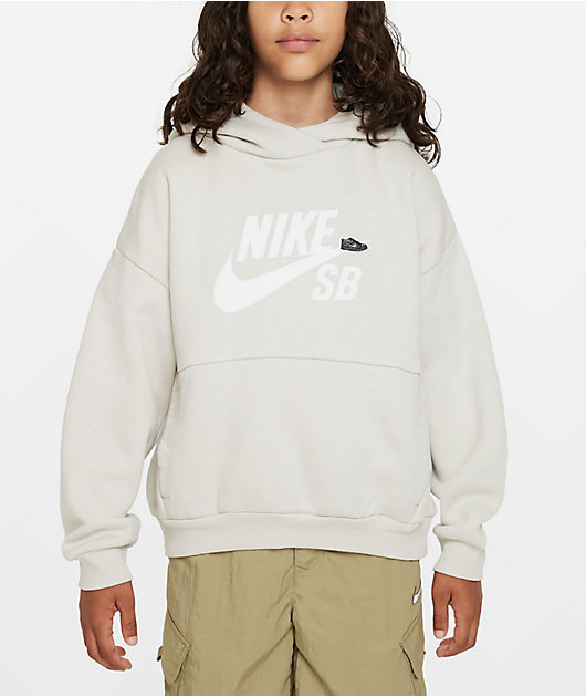 Nike cropped hoodie white best sale