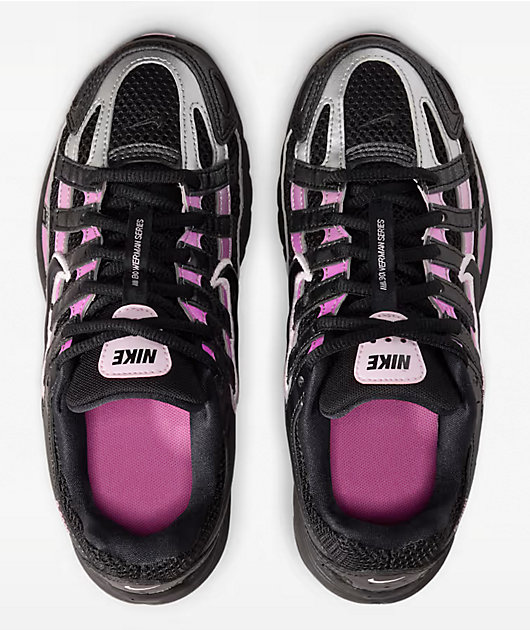 Nike Kids P-6000 SE Black & Pink Shoes