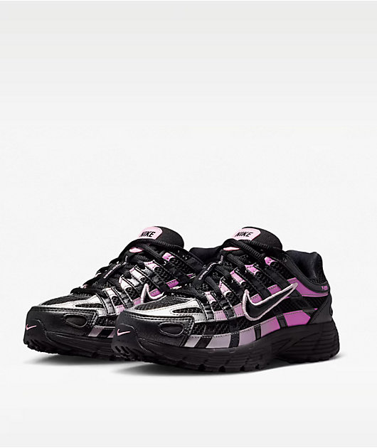 Nike Kids P-6000 SE Black & Pink Shoes