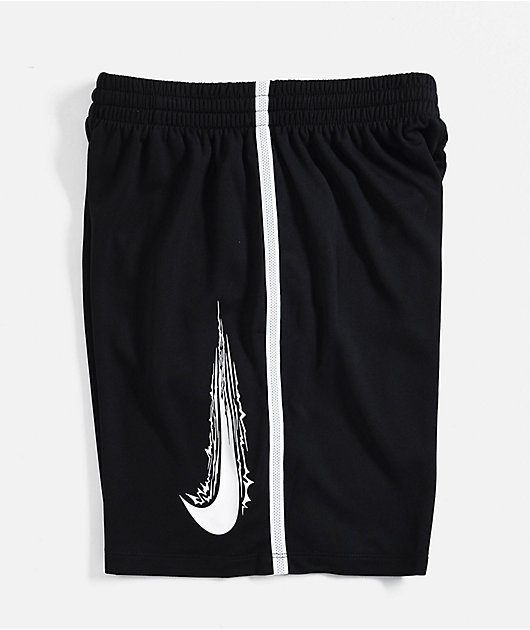 Nike Kids Swoosh Black Mesh Shorts
