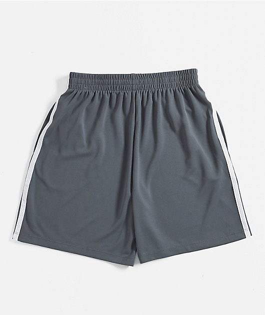 Nike Kids Swoosh Grey Mesh Shorts