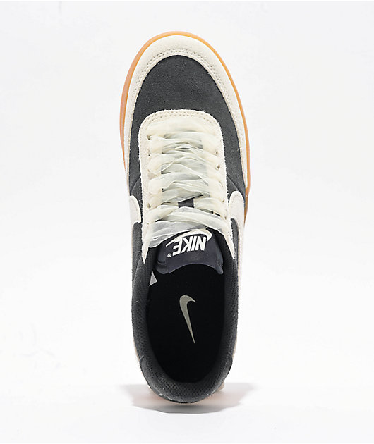 Nike Killshot 2 Off Noir, Sail, & Gum Yellow Shoes | Zumiez