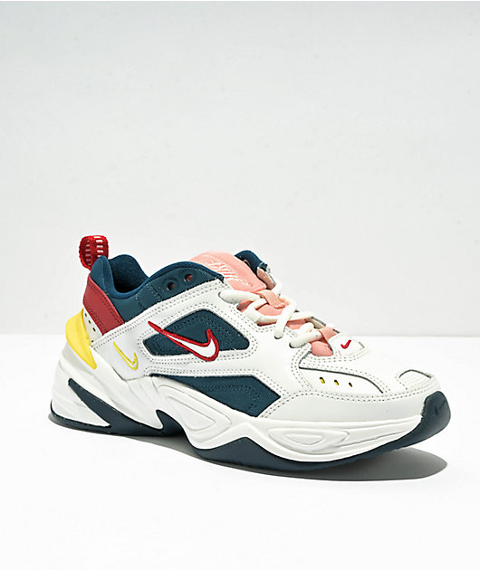 Nike M2K Tekno White u0026 Multicolor Shoes