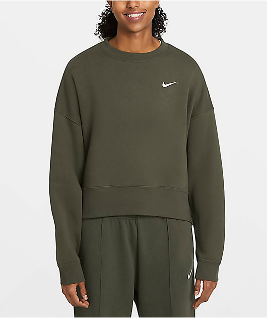 Jordan Sport Women's Cropped Sweatshirt. Nike CA