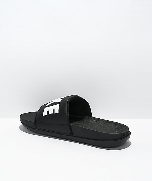 Nike Offcourt Black & White Slide Sandals