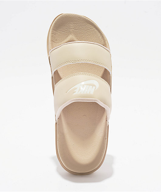 nike two strap slippers