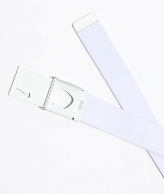 Nike Outsole White Stretch Web Belt