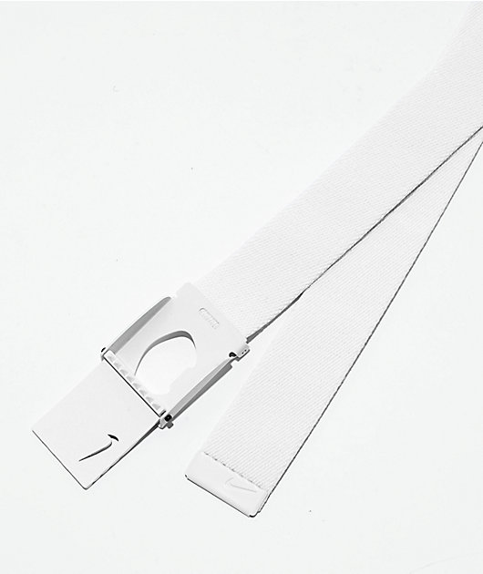 White 2025 stretch belt