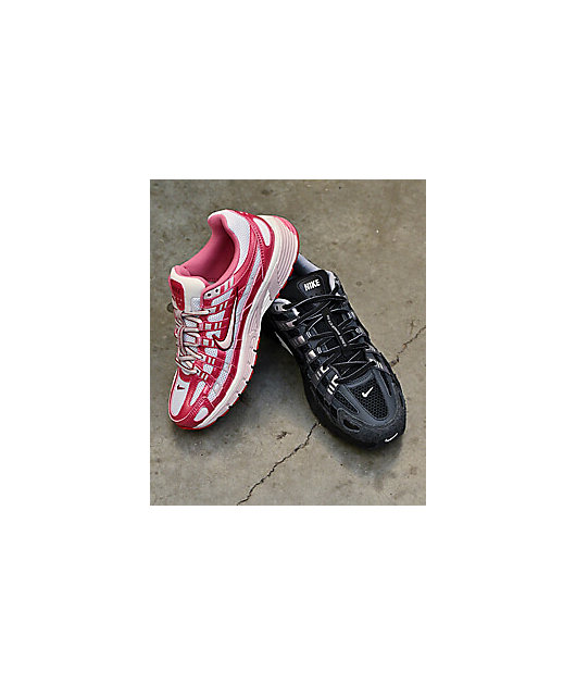 Nike P-6000 Anthracite, Black & Metallic Silver Shoes