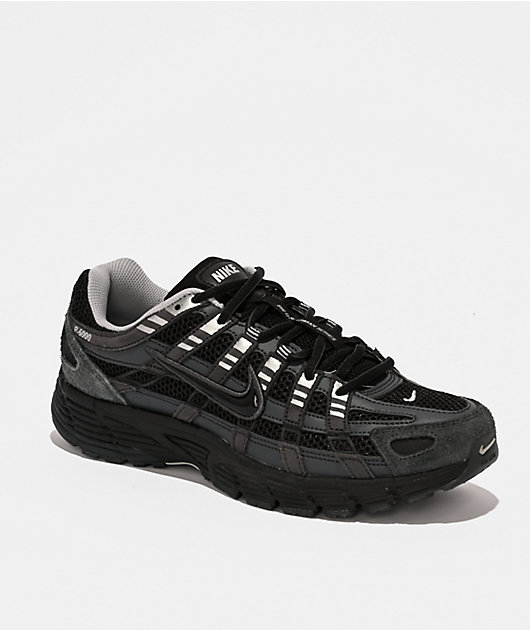 Nike P-6000 Anthracite, Black & Metallic Silver Shoes | Zumiez
